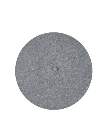 Boina Flores Gris
