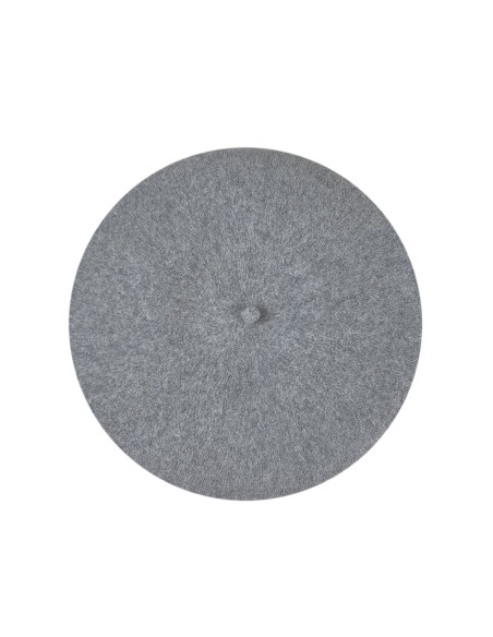 Boina Flores Gris