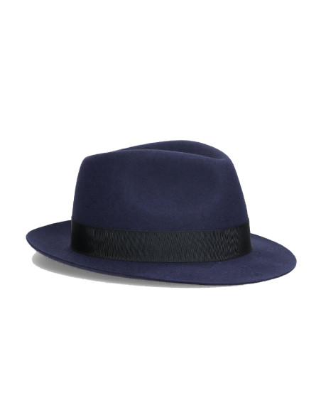 Sombrero Borsalino Fedora Azul