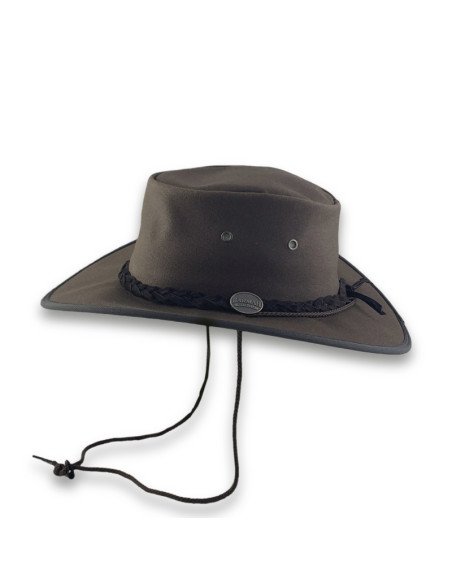 Sombrero Canvas Drover Oiled Marrón