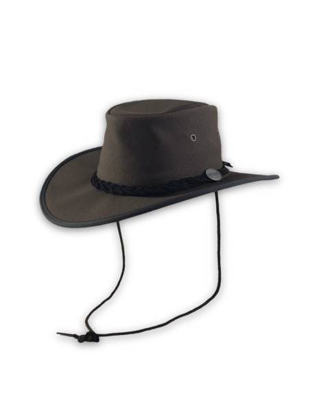 Sombrero Canvas Drover Oiled Marrón