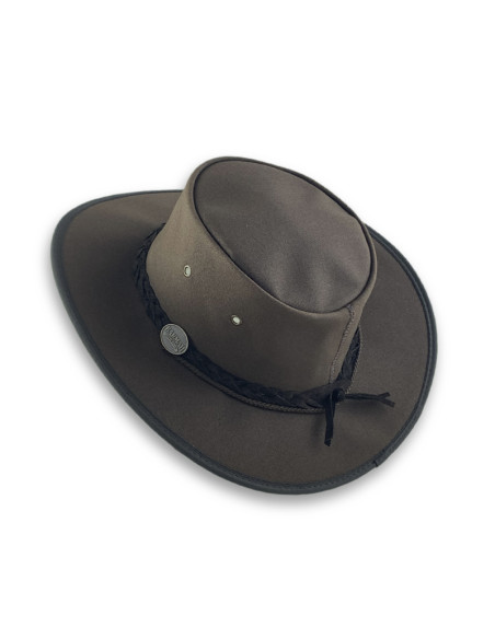 Sombrero Canvas Drover Oiled Marrón