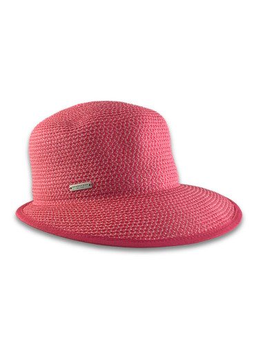 Visera Paper Braid Cap Fucsia de Seeberger