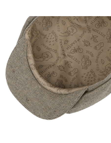 Gorra Hattera Sustainable Herrigbone de Stetson