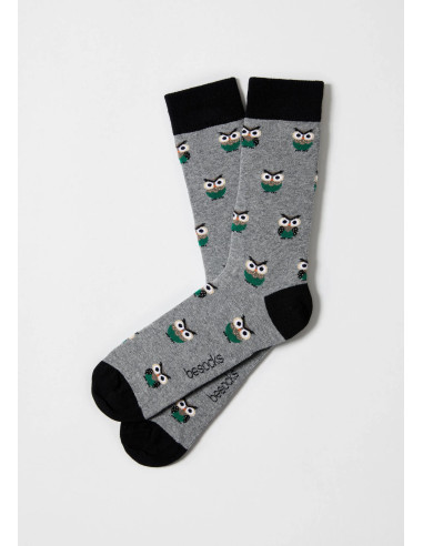 Calcetines BEOWL Gris de BESOCKS