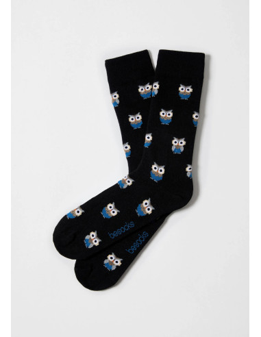 Calcetines BEOWL Negro de BESOCKS