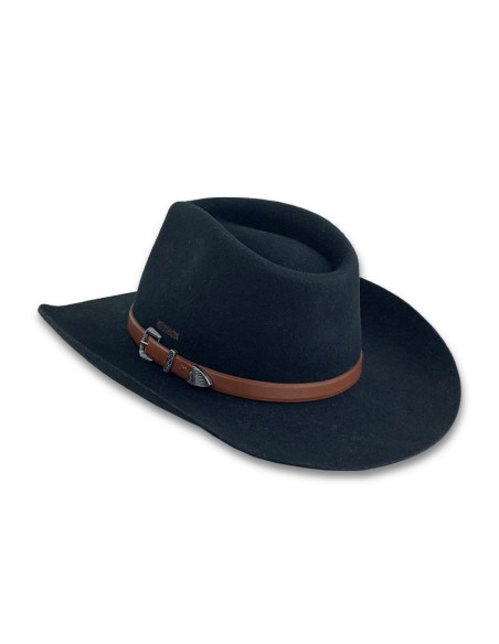 Sombrero Western Woolfelt Stetson Negro