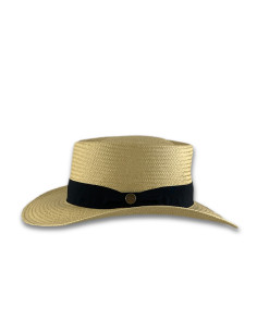 Sombrero Gambler Liso Natural 2