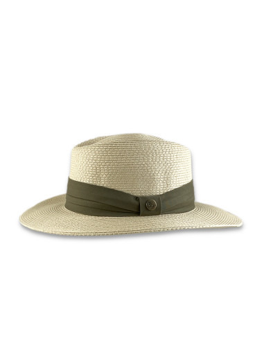 Sombrero Gambler Banda Pliegues
