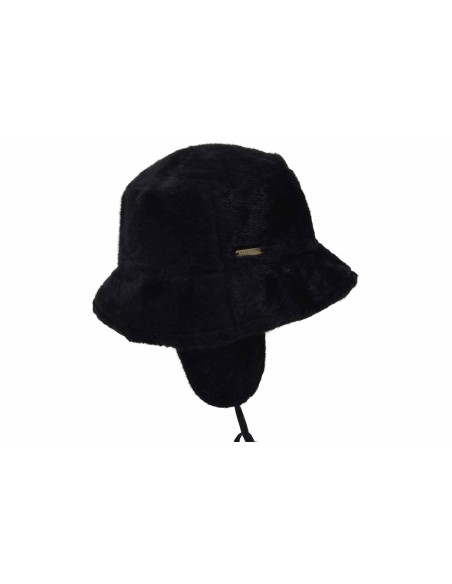 FAKE FUR BUCKET WITH EARFLAPS de Seeberger