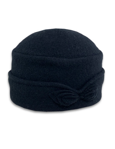 BOILED WOOL TOQUE de Seeberger