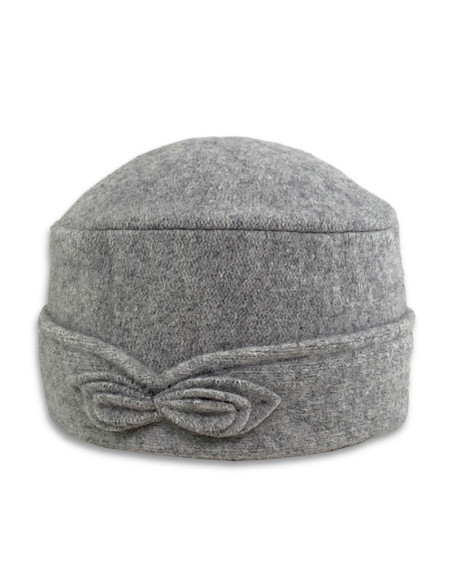 BOILED WOOL TOQUE de Seeberger