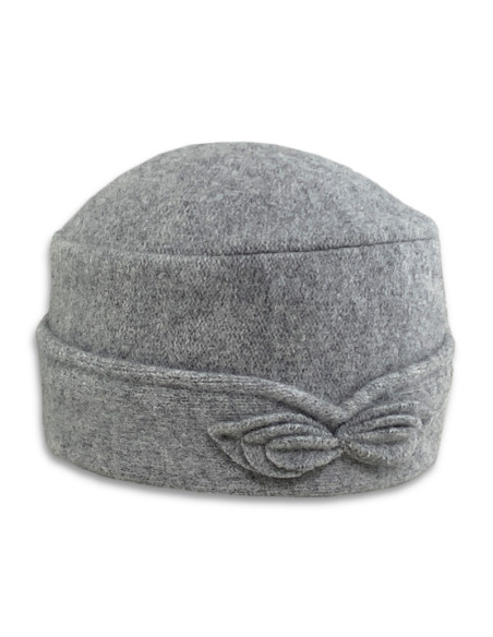 BOILED WOOL TOQUE de Seeberger