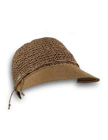 Sombrero Paper Crochet con Visera de Seeberger
