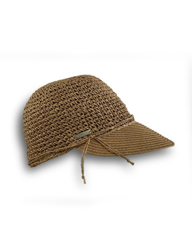 Sombrero Paper Crochet con Visera de Seeberger
