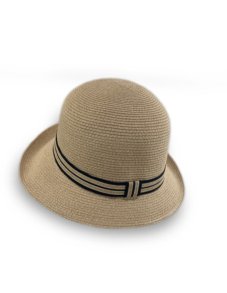 Sombrero Paperstraw Cloche de Seeberger