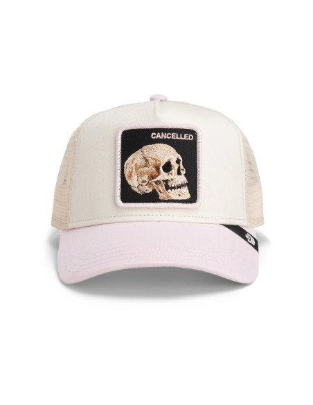 Gorra Goorin The Cancelled Skull Rosa