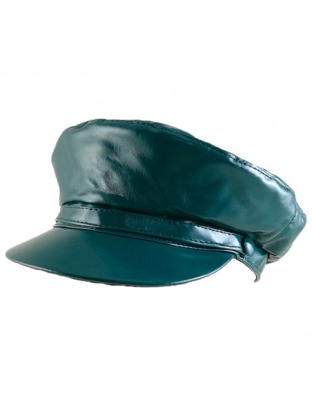 Gorra Regata Charol Verde