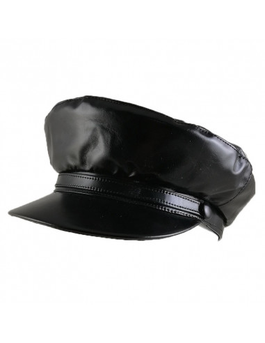 Gorra Regata Charol Negro