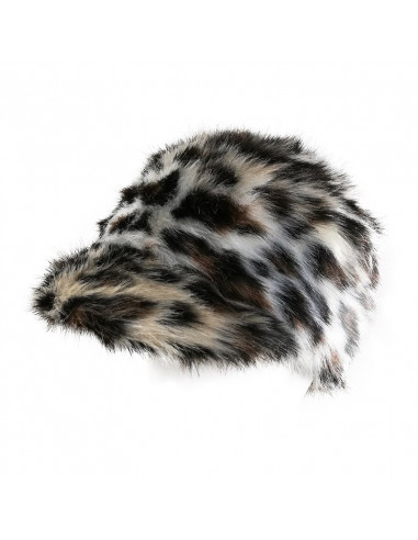 Gorra de pelo Nicka Leopardo