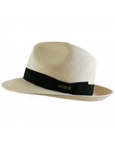 Comprar Auténtico Sombrero Panamá Travis de Paja Toquilla color Natural 2