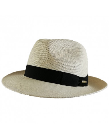 Comprar Auténtico Sombrero Panamá Travis de Paja Toquilla color Natural