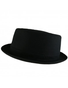 Comprar Sombrero Porkpie negro verano hombre 2
