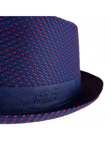 Comprar Sombrero Porkpie Valentín Azul