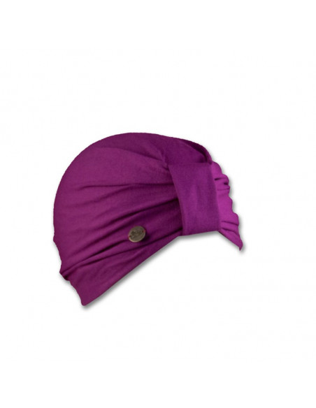 Elegante turbante de viscosa.