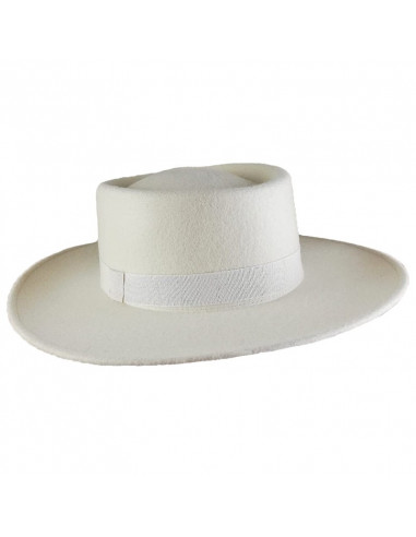 Sombrero Melania Blanco