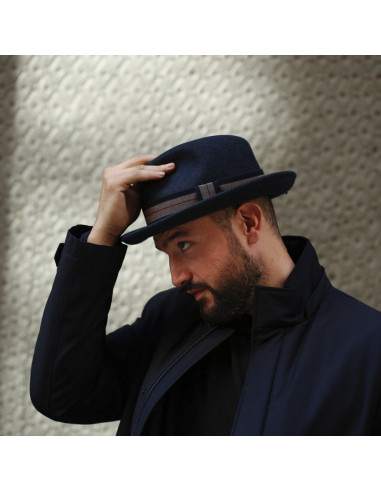 Sombrero Yannic Azul Noche