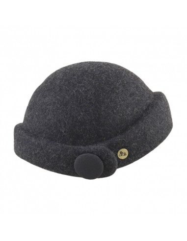 Casquete Guillermina Gris Antracita