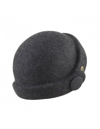 Casquete Guillermina Gris Antracita