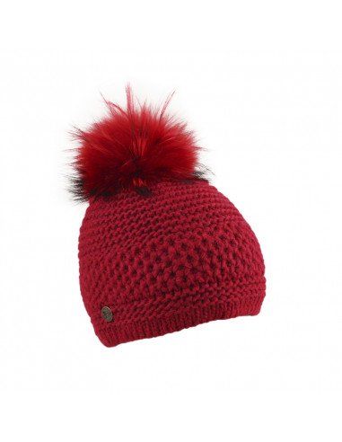 Gorro Pull On Genevieve Rojo