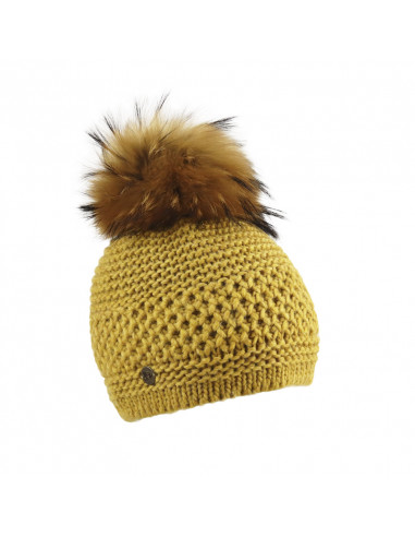 Gorro Pull On Genevieve Mostaza