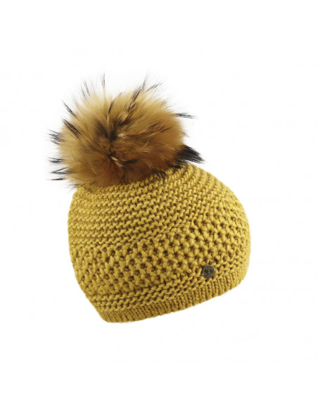 Gorro Pull On Genevieve Mostaza