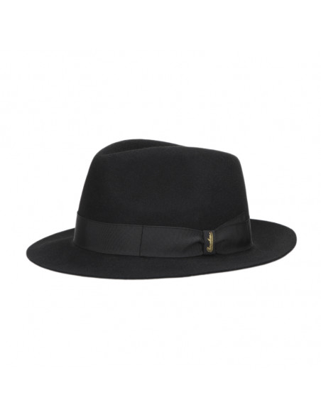 Sombrero Borsalino Fedora Negro