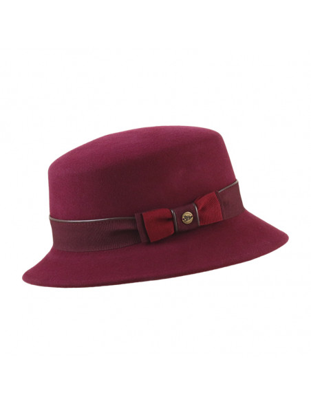 Sombrero Josaine Burdeos