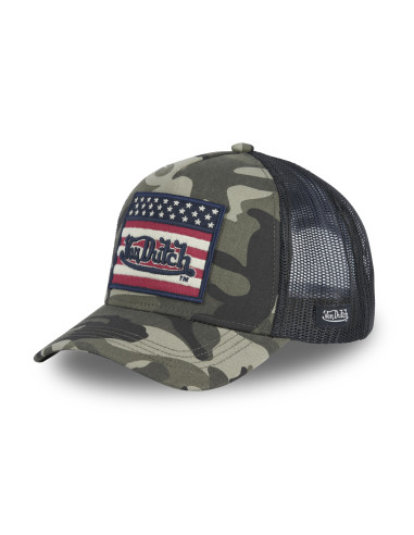 Gorra Von Dutch Flag CK Camuflaje