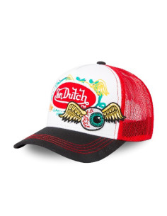Gorra Von Dutch Pat Red Blanca y Roja